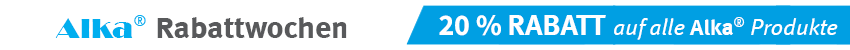 Alka®  Rabattwochen! 20 % RABATT auf alle Alka® Produkte
