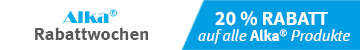 Alka®  Rabattwochen! 20 % RABATT auf alle Alka® Produkte